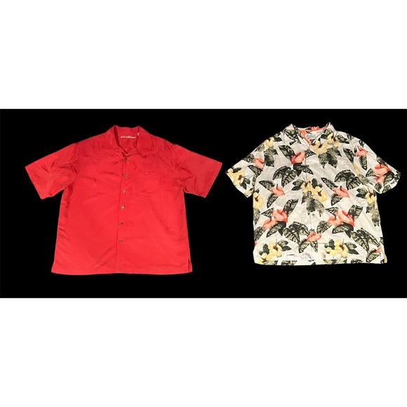 Carribean Other - Pack Of 2‎ Men's XL Carribbean Button Up Shirts.